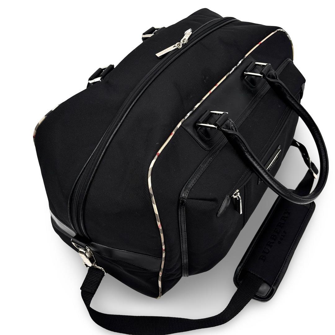 極美品】BURBERRY バーバリー　２WAY ボストンバッグ 　ノバチェック