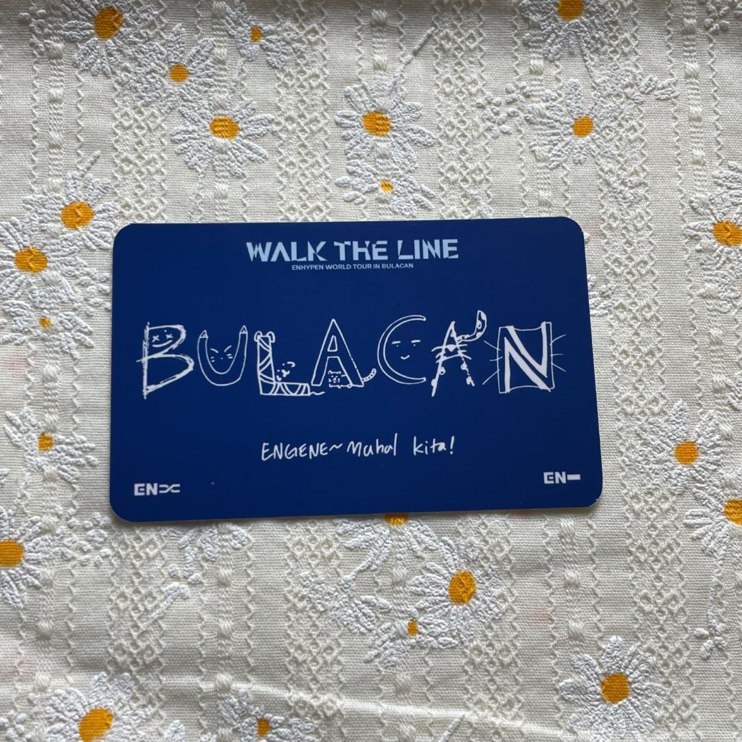 ENHYPEN フィリピン Bulacan ヒスン WALK ブラカン トレカ