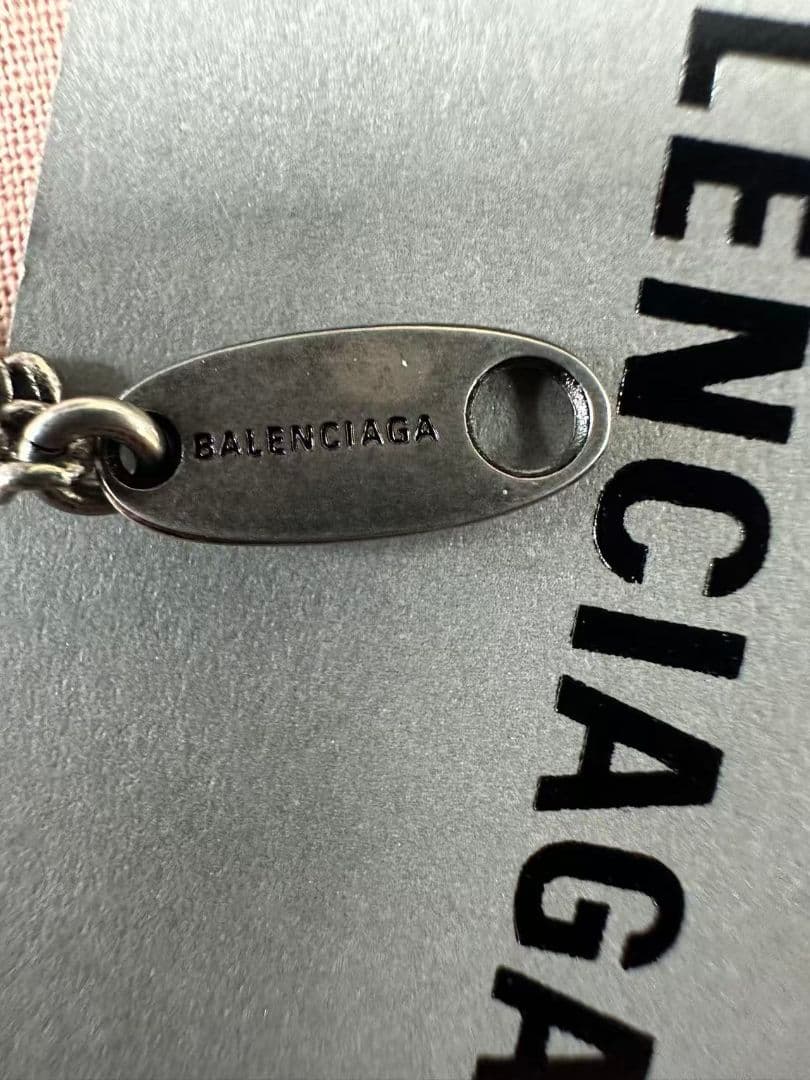 BALENCIAGA チェーンネックレス 新品同様