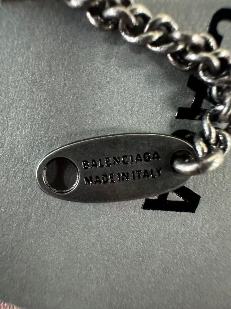 BALENCIAGA チェーンネックレス 新品同様