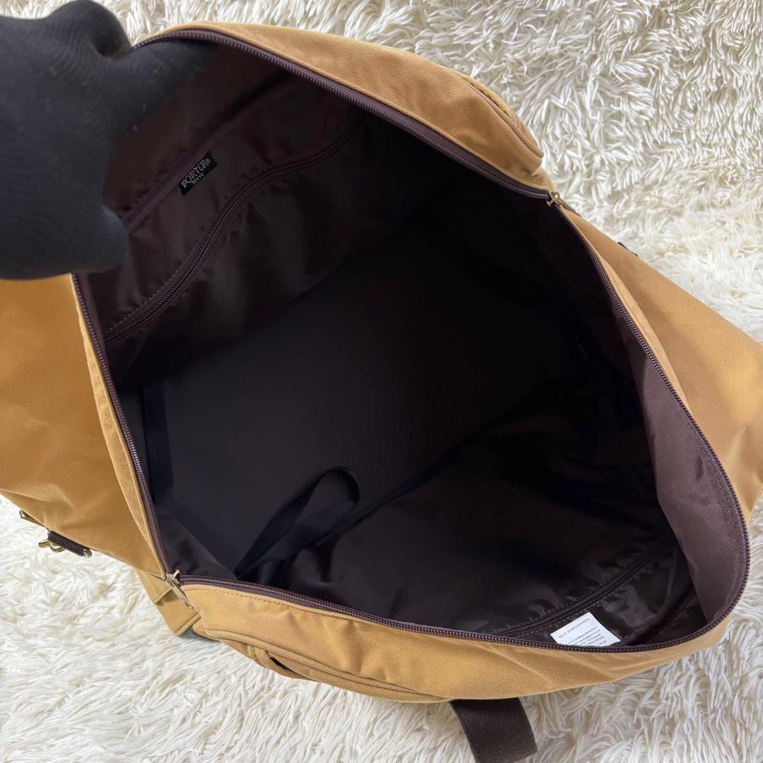 ✨美品 ポーター フリッター 2way ボストンバッグ レザー ポーチ付き