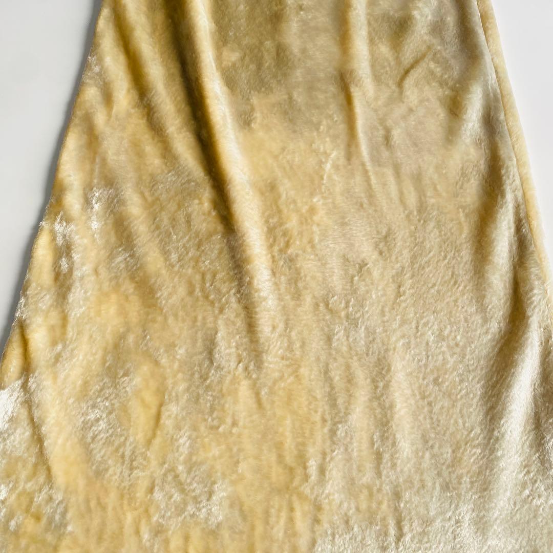 Naenof velvet long skirt ベルベットロングスカート