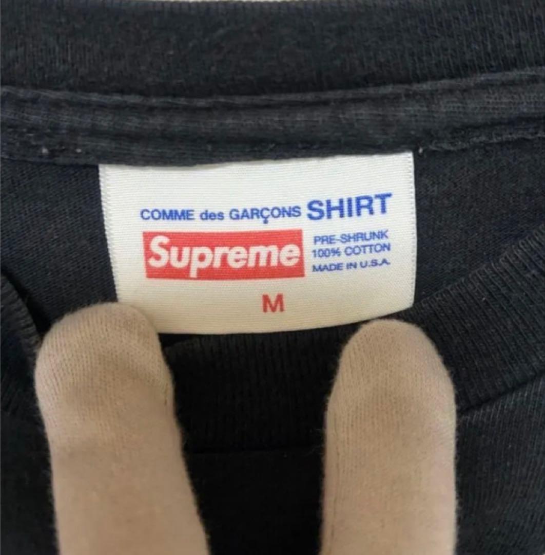 Supreme COMME des GARCONSドット柄Tシャツ