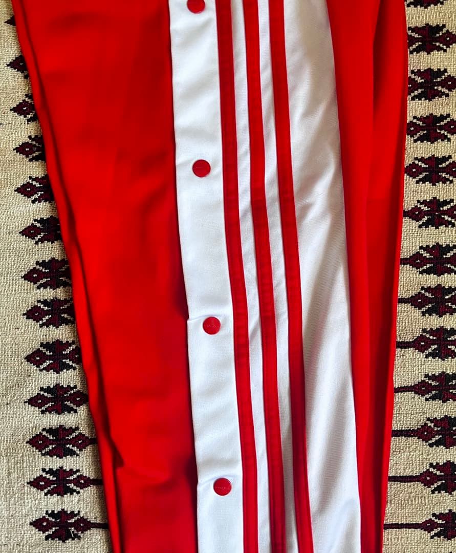【希少】adidas Originals/アディブレイク/トラックパンツ/赤