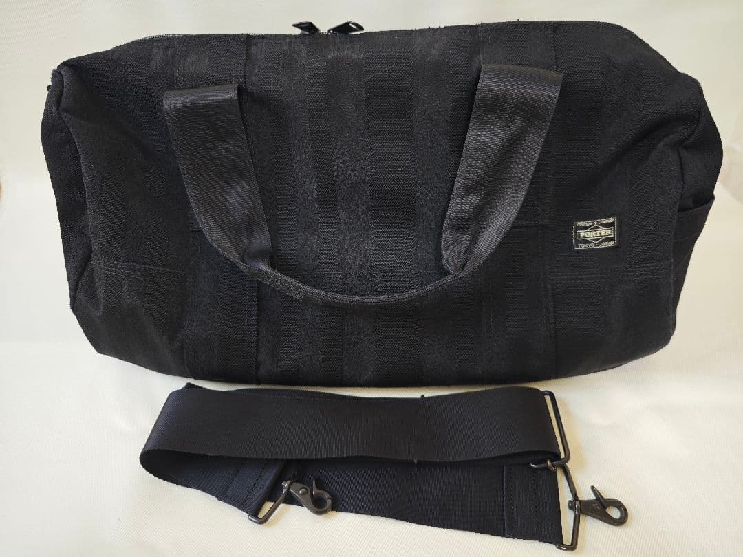 【美品】PORTER TANGO BLACK 2WAY BOSTON BAG