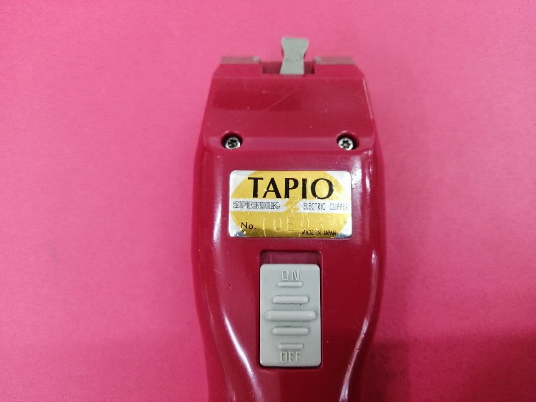 スピーディク バリカン タピオ ②