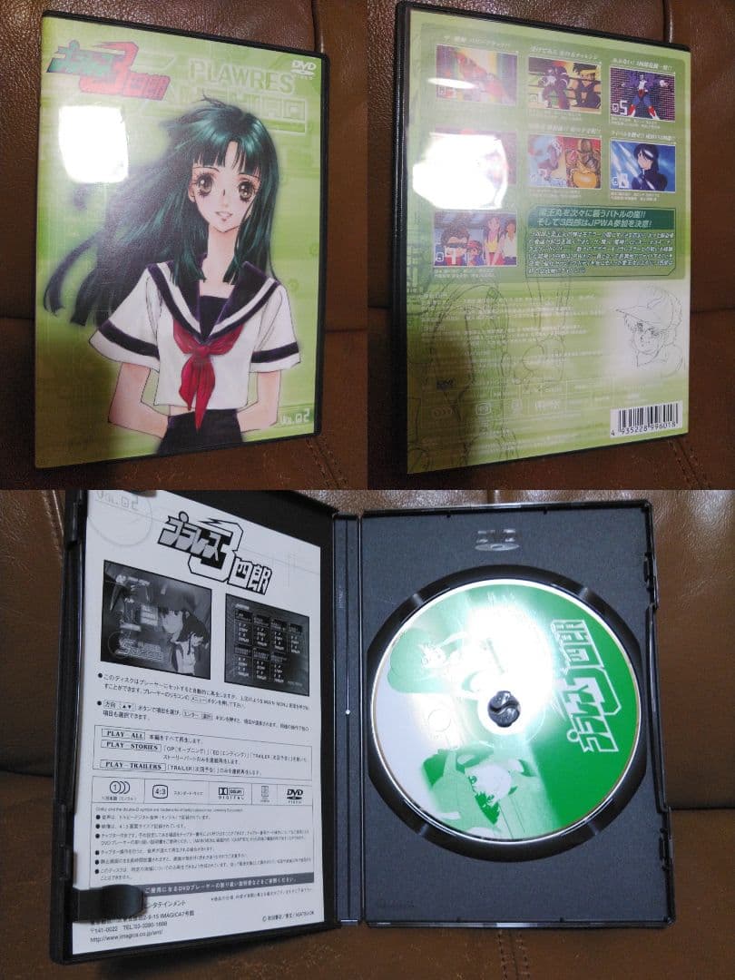 DVD◎プラレス3四郎 Vol.01,02