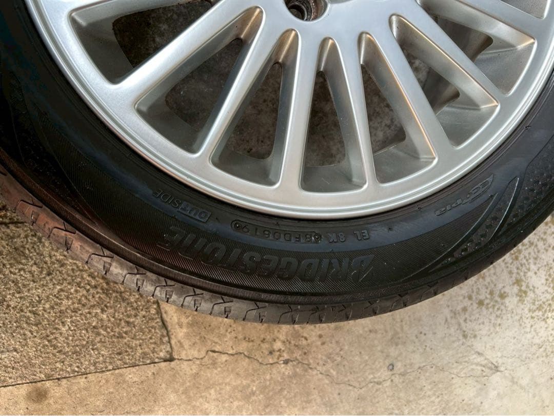 ✴︎ボルボ V70純正ホイール16インチブリヂストンレグノ4本セット深溝