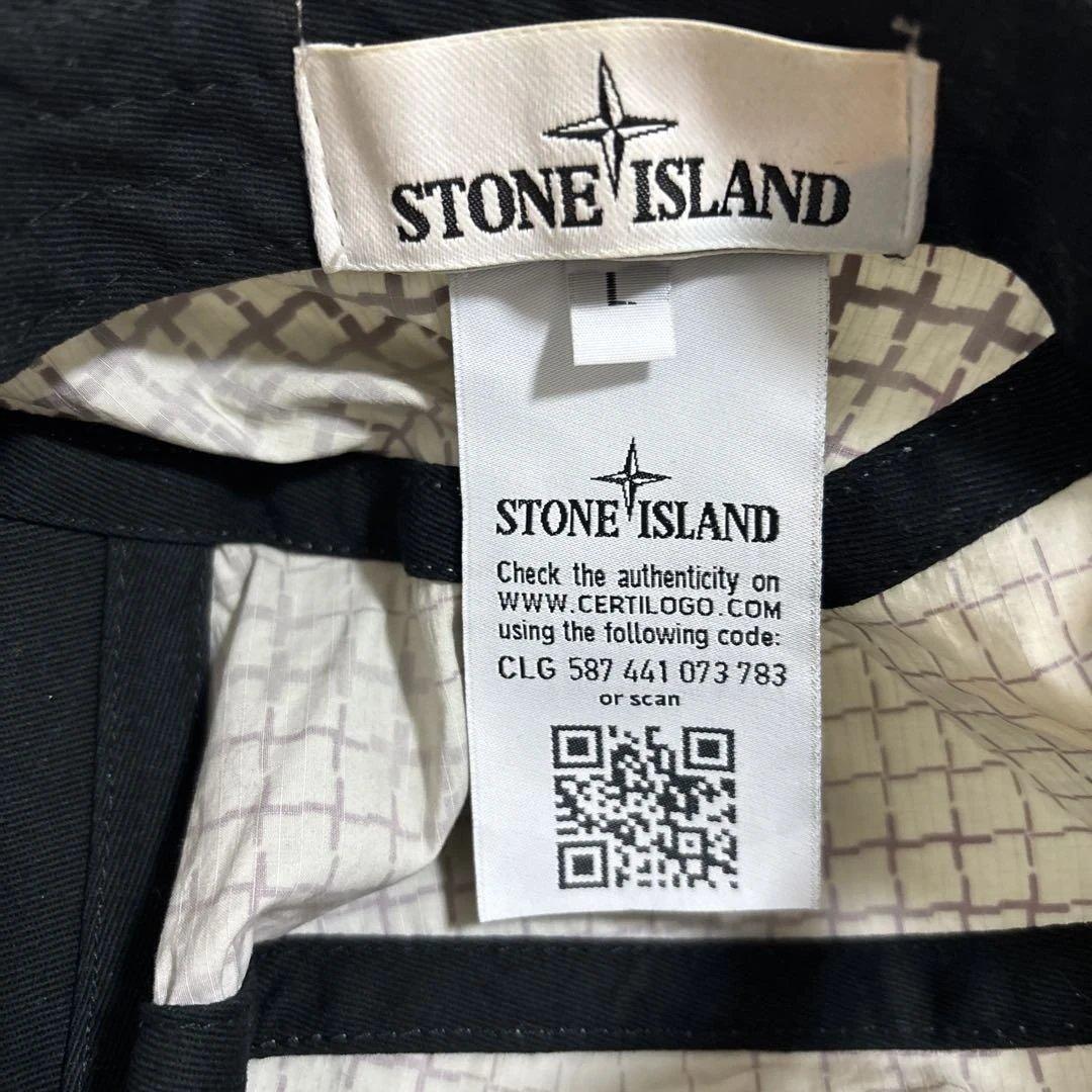 Stone  チェック柄キャップ　Lサイズ