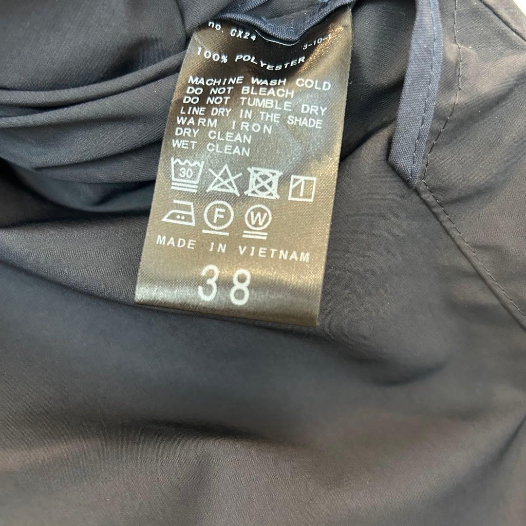 PE/ポプリンオーバーショートコート　IENA 38size 2024SS