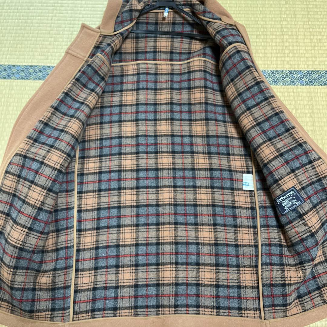 【美品】Burberrys バーバリー　イングランド製　ウール　ダッフルコート