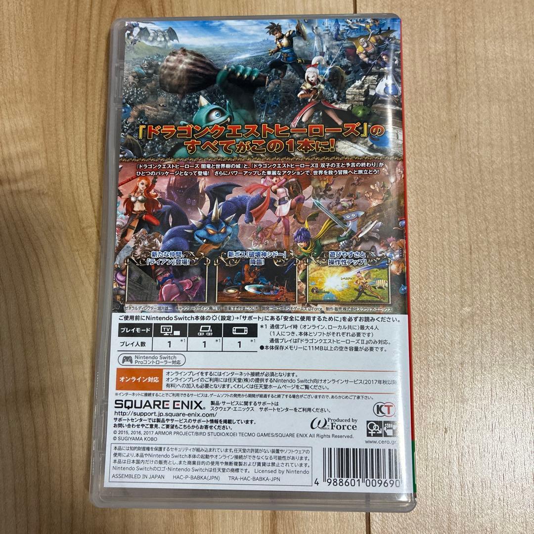 中古　ドラゴンクエストヒーローズI・II for Nintendo Switch