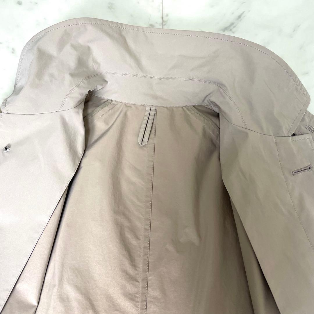 専用【美品】プラージュ 23SS Balmacaan コート 薄手 ベージュ36