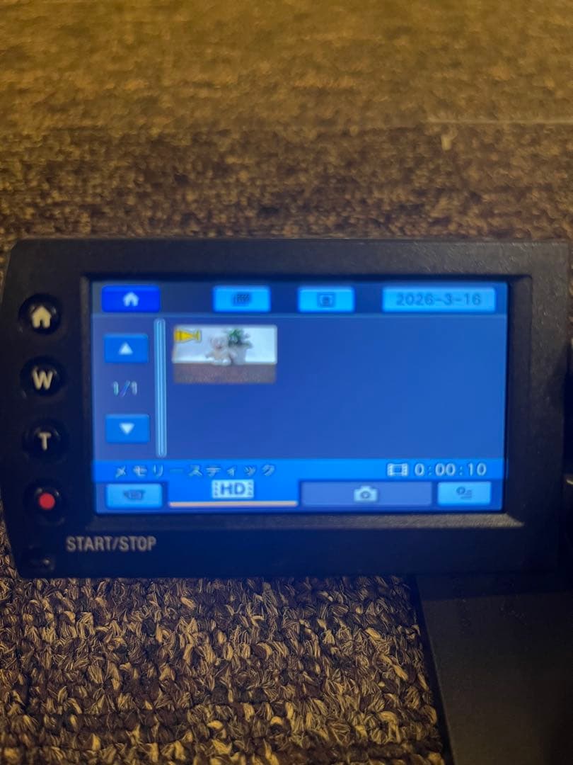ビデオカメラ Sony Handycam HDR-CX12