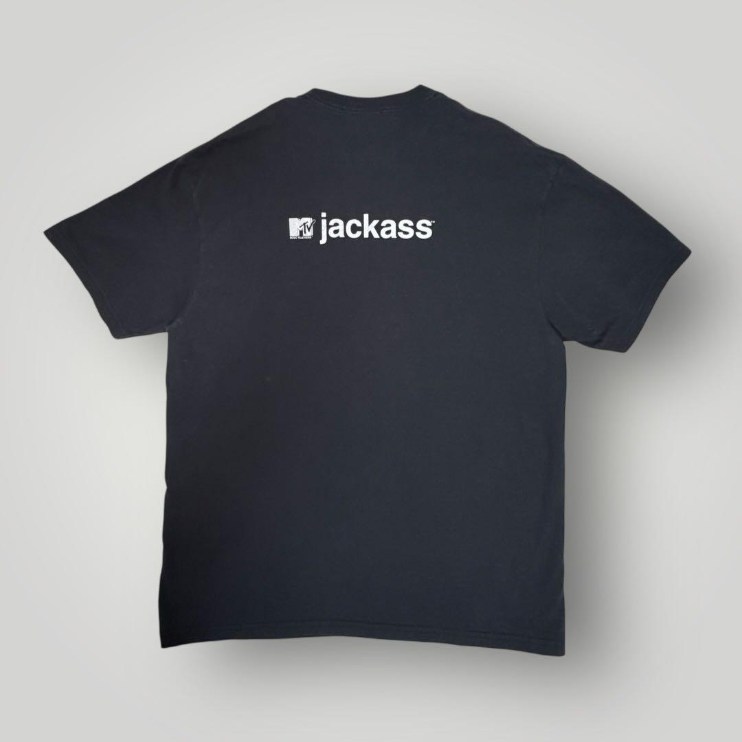00s MTV jackass Knoxville フォトTシャツX相当 当時物