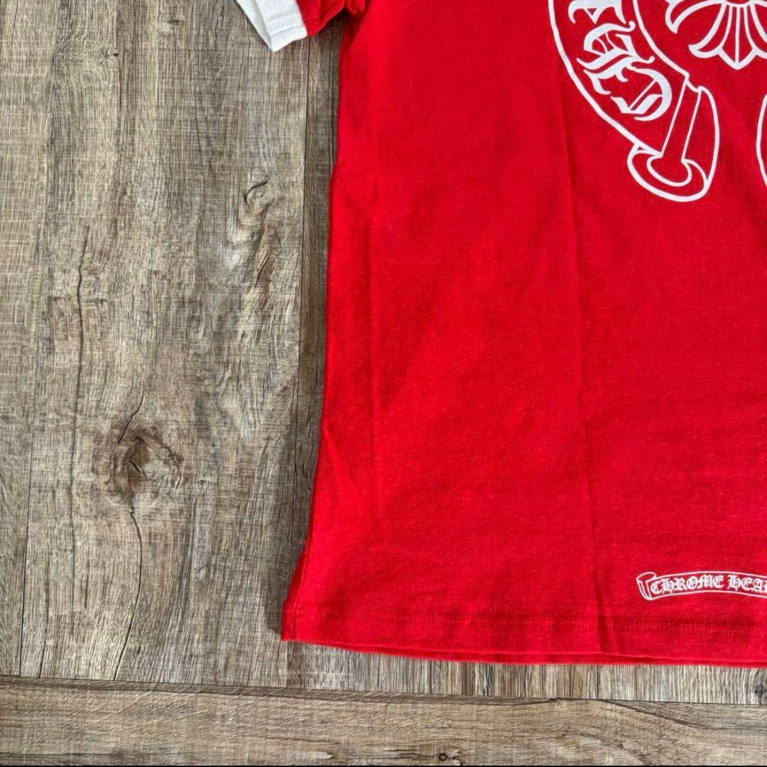 【年末セール】31日まで 新品未使用 クロムハーツローラースケート tシャツ 赤