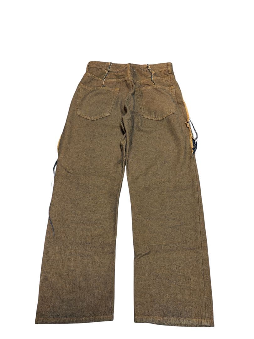 パンツ MM6 Maison Margiela Beige Dyed Jeans