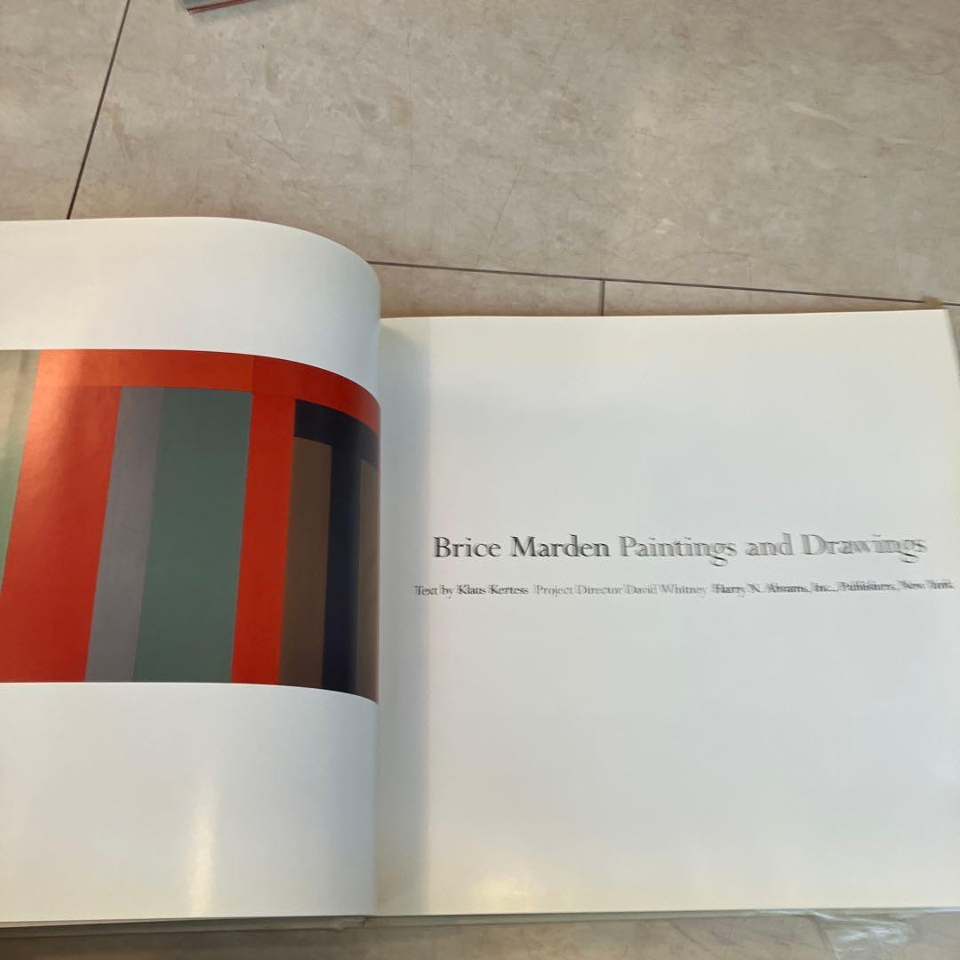 洋書 Brice Marden Paintings and Drawings