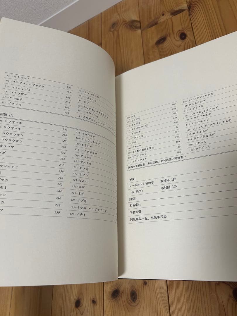 【完品希少】原色精密 日本植物図譜 シーボルト 講談社 複製画4枚付 1984年