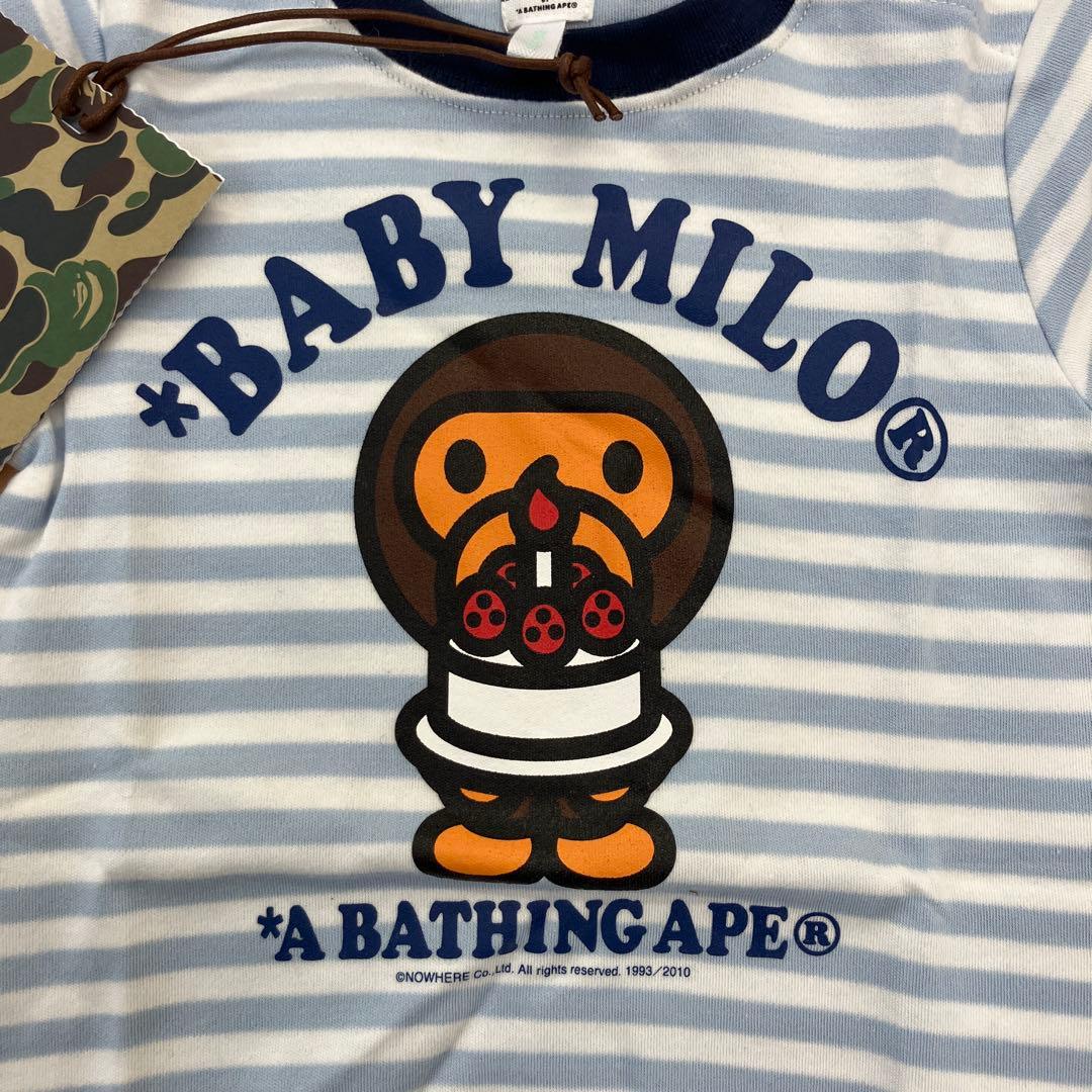 A BATHING APE エイプ　サイズ80 ロンパース　新品未使用