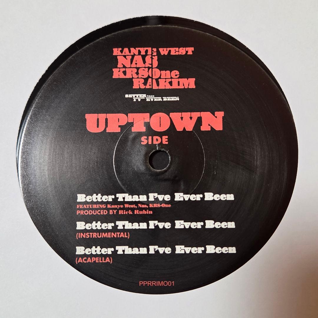 Kanye West / Nas / KRS-One / Rakim レコード
