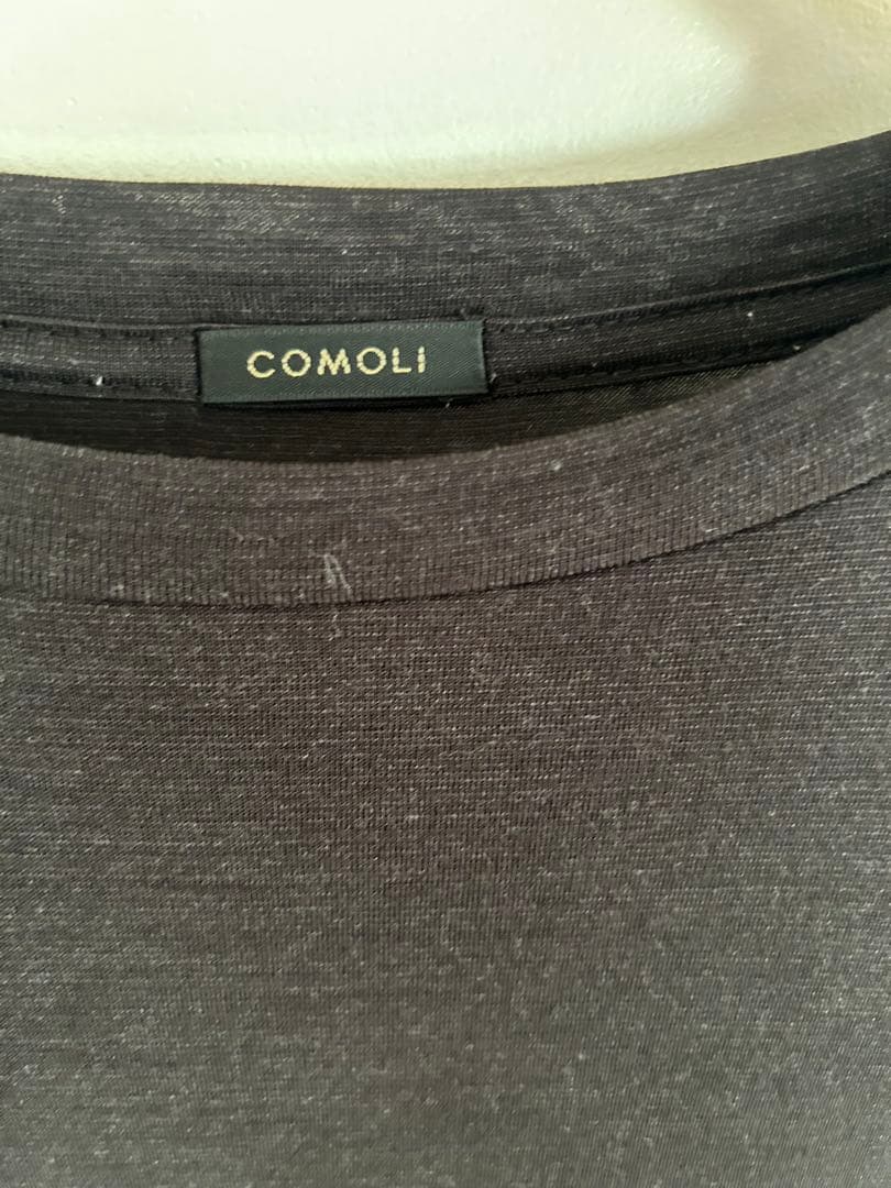 コモリ　ウール天竺Tシャツ　COMOLI サイズ4