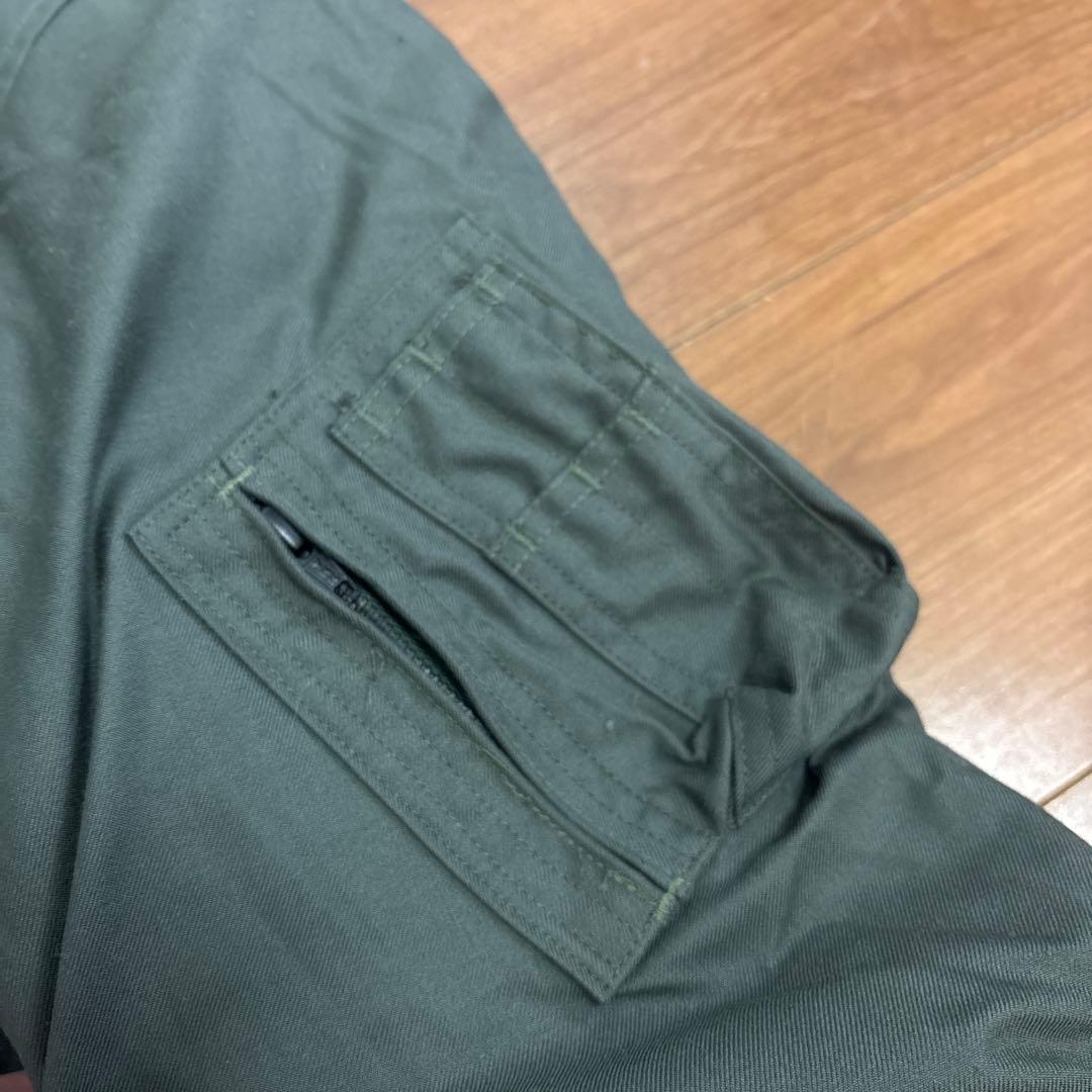 極美品　新型　米軍実物　フライトジャケット　CWU45P LARGEノボロイド