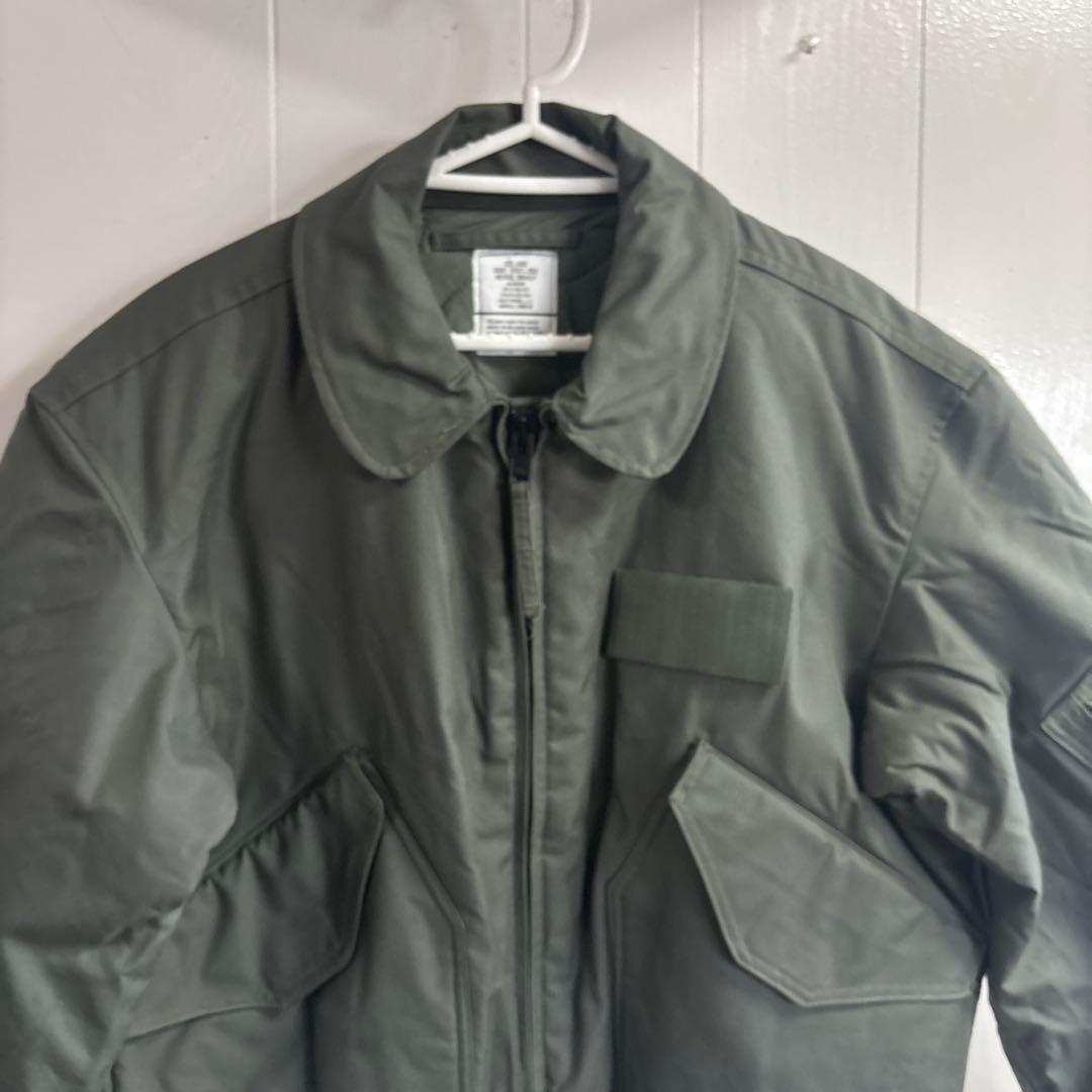 極美品　新型　米軍実物　フライトジャケット　CWU45P LARGEノボロイド