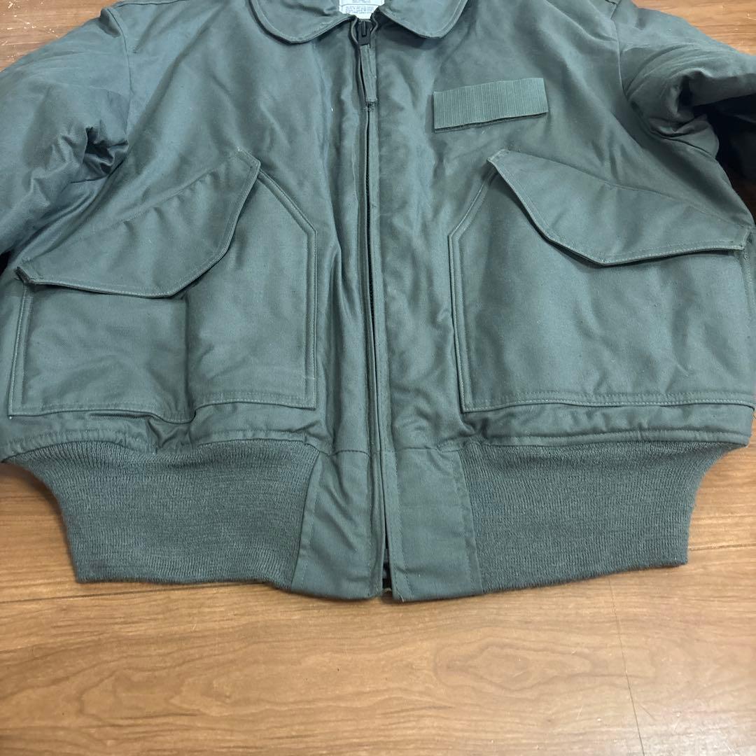 極美品　新型　米軍実物　フライトジャケット　CWU45P LARGEノボロイド