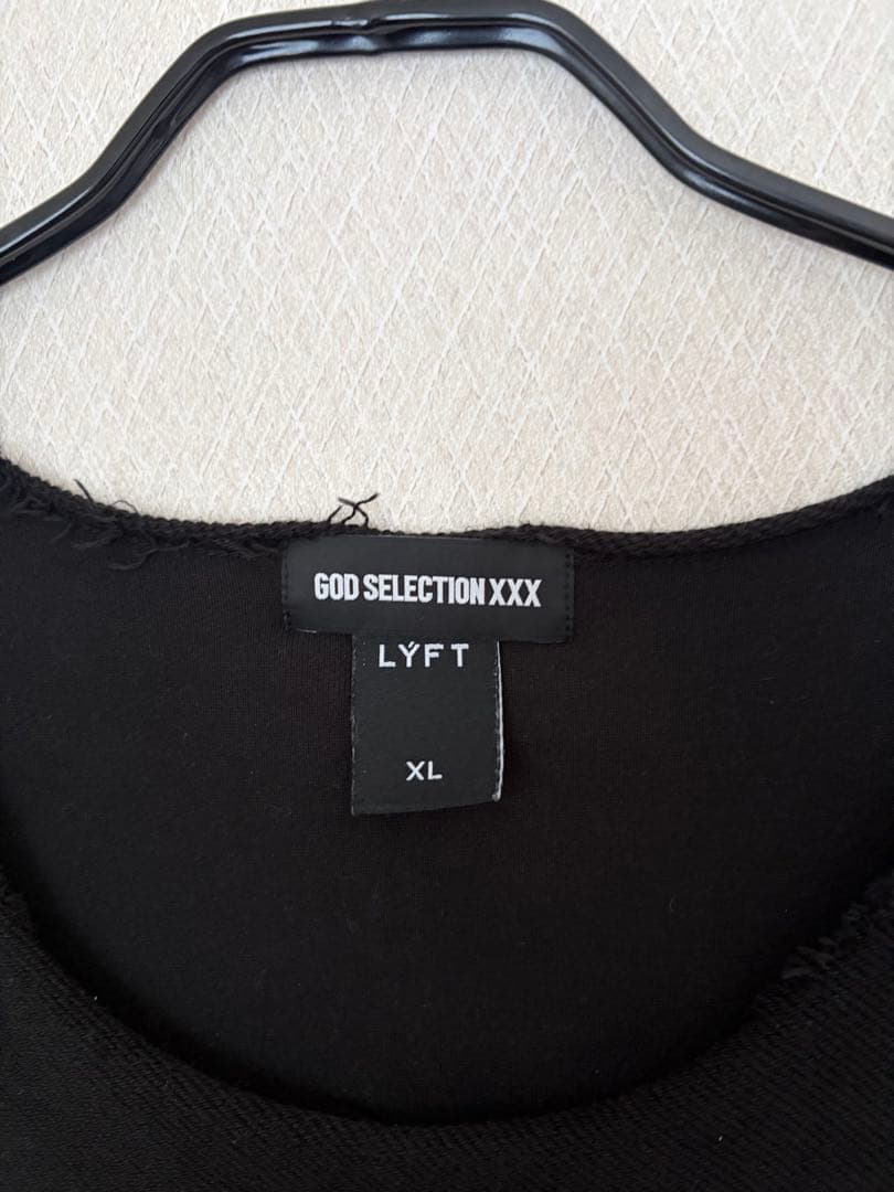 LÝFT×GOD SELECTION XXX ロングスリーブTシャツ　black