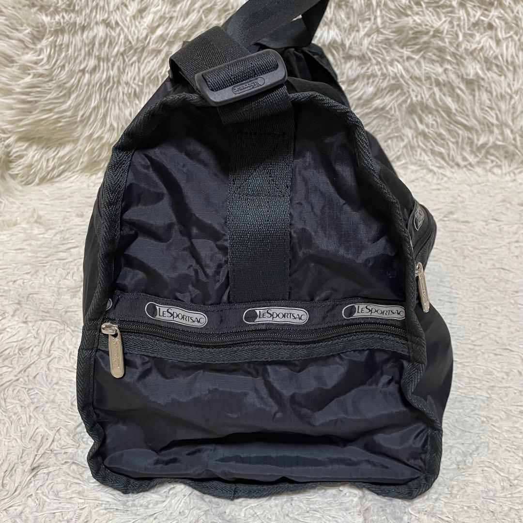 【美品】LESPORTSAC ボストンバッグ ショルダーバッグ 2way 黒