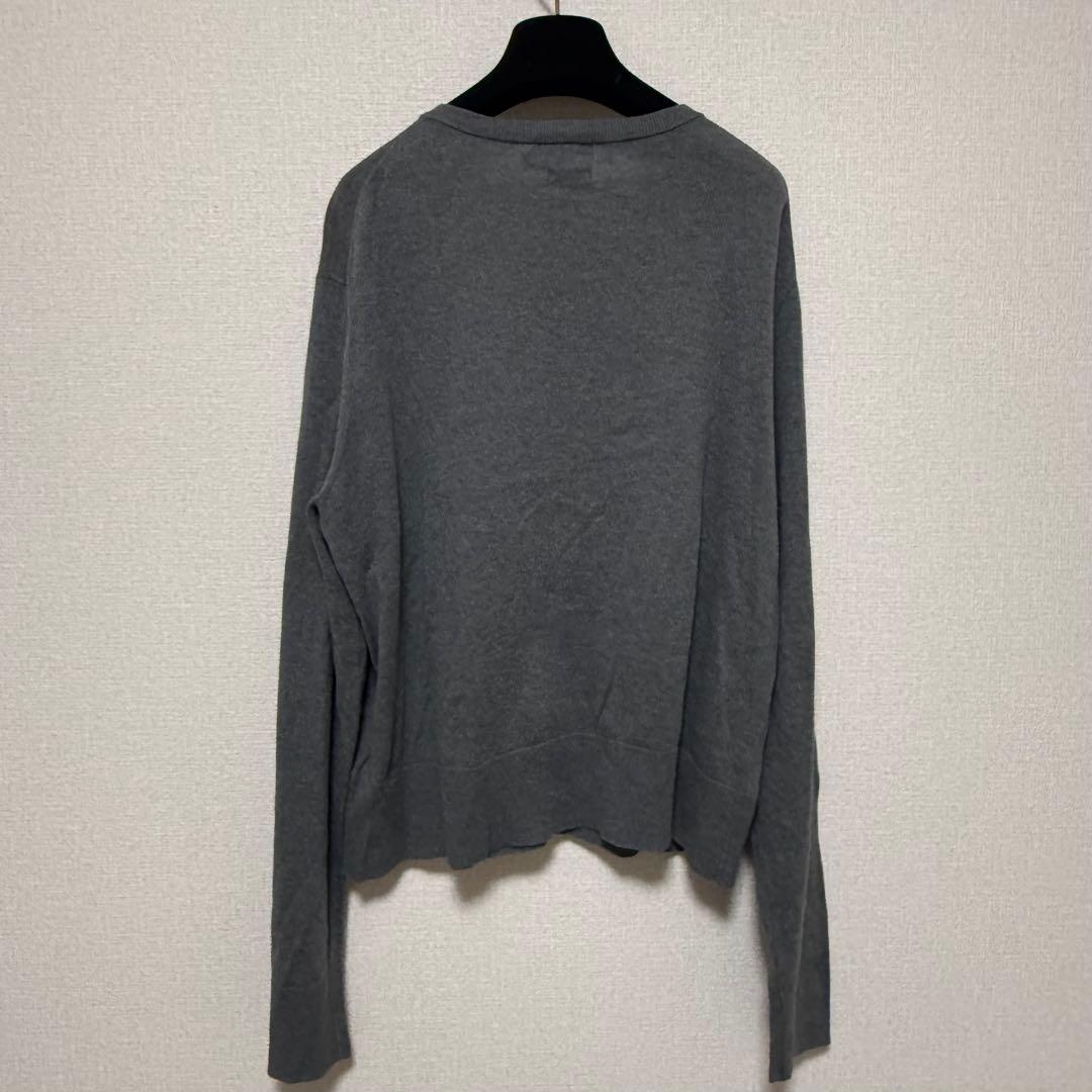 【美品】ポロラルフローレン PIMA COTTON ラウンドネックカーディガン