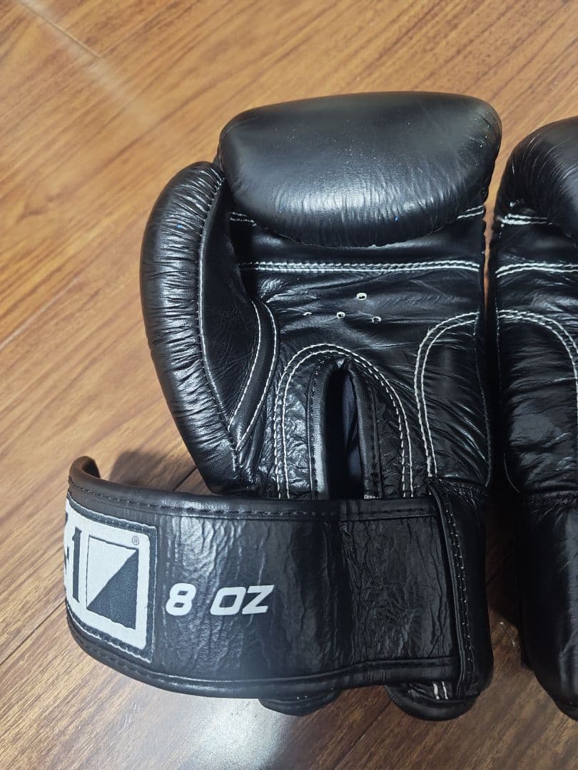 K-1 ボクシンググローブ ブラック　8オンス
