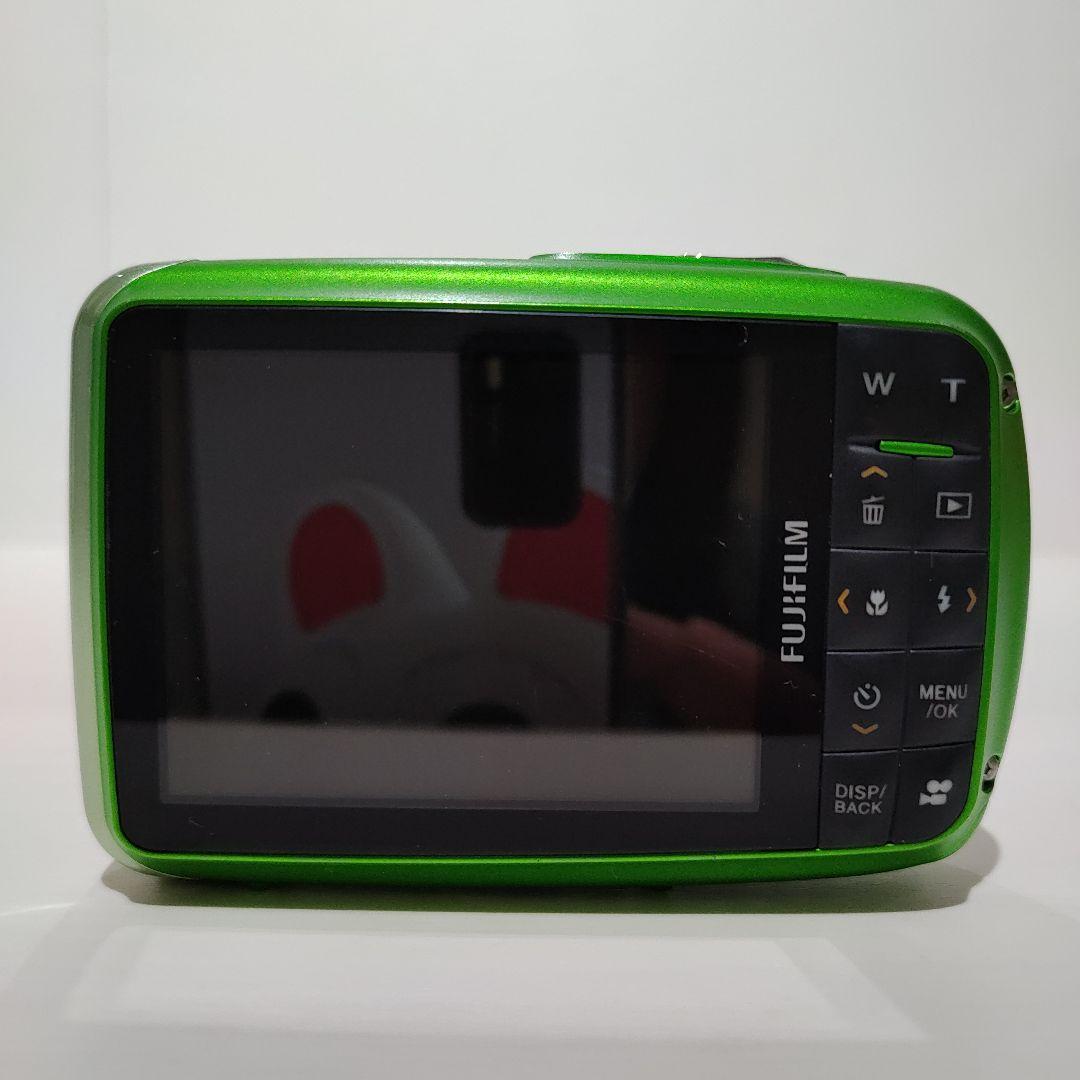 フジフイルムFUJIFILM FinePixZ33 WP グリーン 防水デジカメ