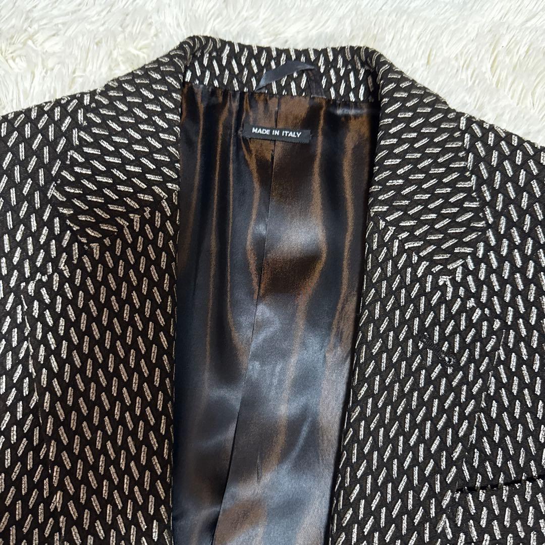 新品未使用　GIORGIO ARMANI テーラードジャケット　スーツ　ブラック