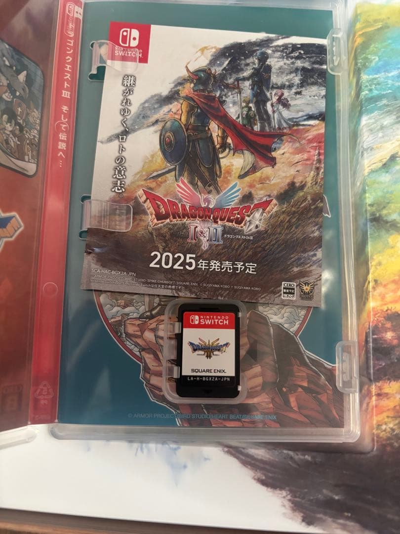 掃*先様 Switch ドラゴンクエスト7 ・I &II・III セット　ブック