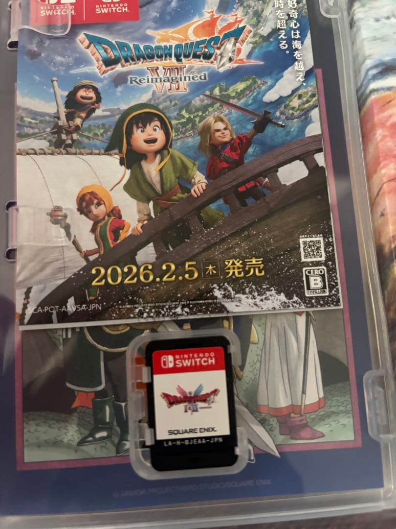 掃*先様 Switch ドラゴンクエスト7 ・I &II・III セット　ブック