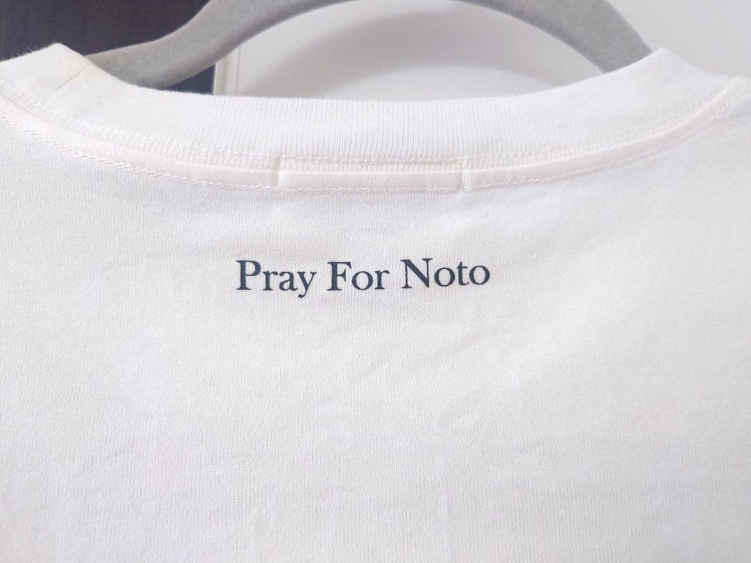 KITH Pray For Noto ボックスロゴTシャツ ホワイト S