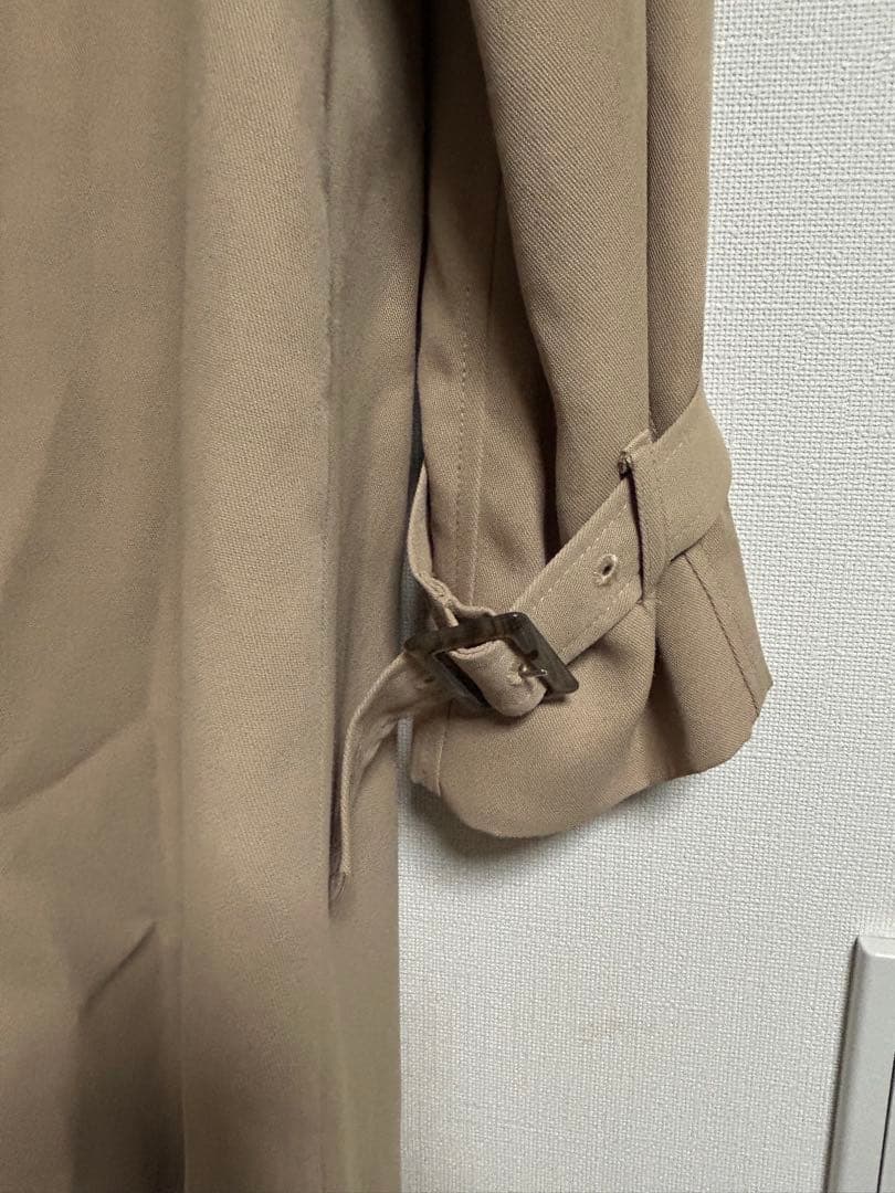SLOBE IENA コットンライクウォッシャブルトレンチコート