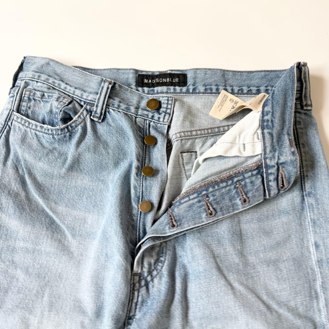 マディソンブルー　【HPS別注】デニムサルエルパンツ　00 定価58,300円