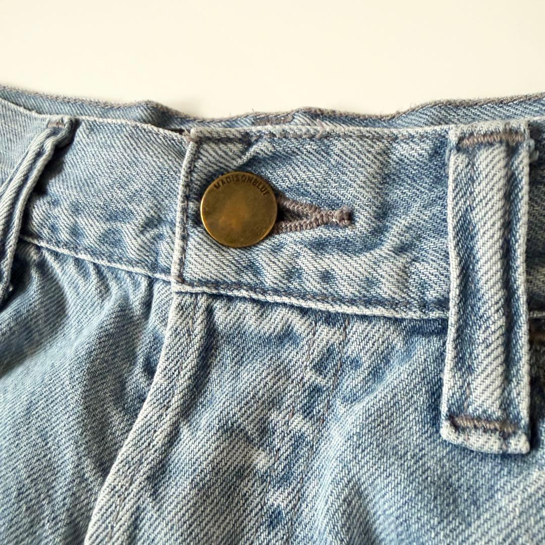 マディソンブルー　【HPS別注】デニムサルエルパンツ　00 定価58,300円