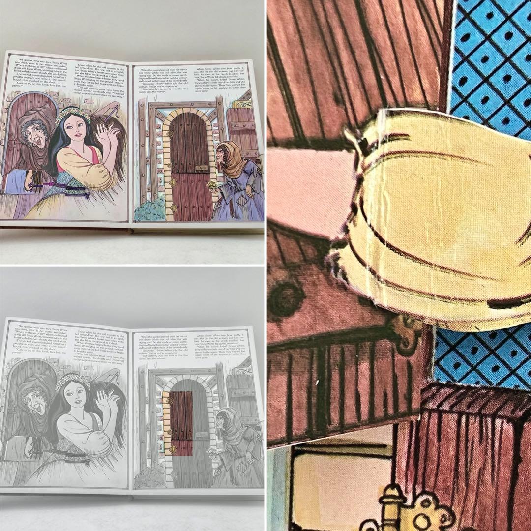 ピノキオ　白雪姫　仕掛け　絵本　洋書　英語　しかけ　えほん