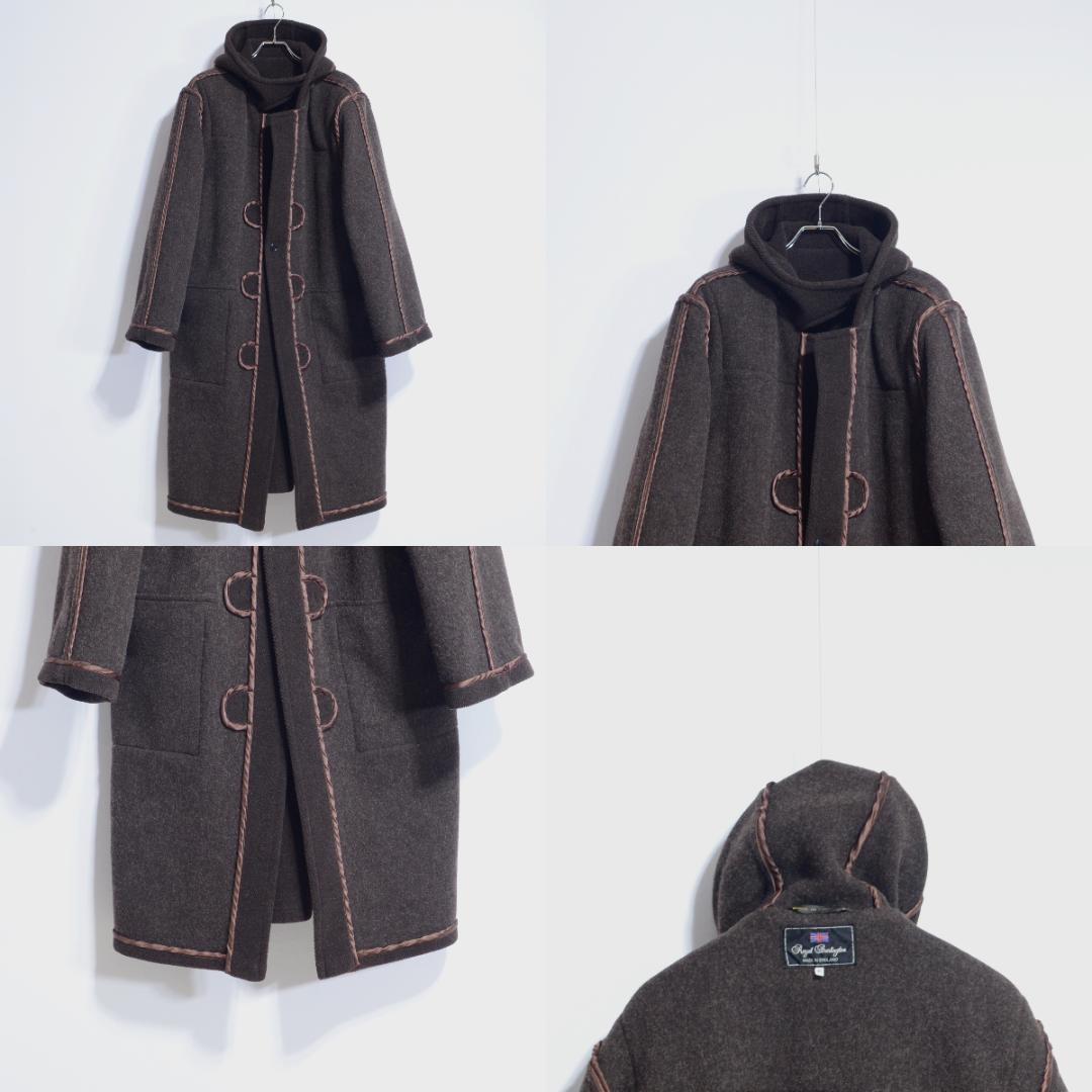 超極上品 ムーアブルック ダッフルコート Rバーリントン Hブラウン 40