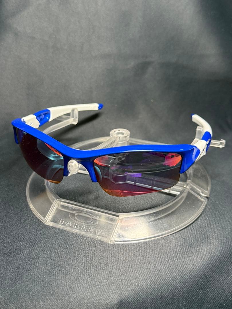 ☆オークリー☆フラックジャケット☆Team Blue☆スペシャルコレクション☆