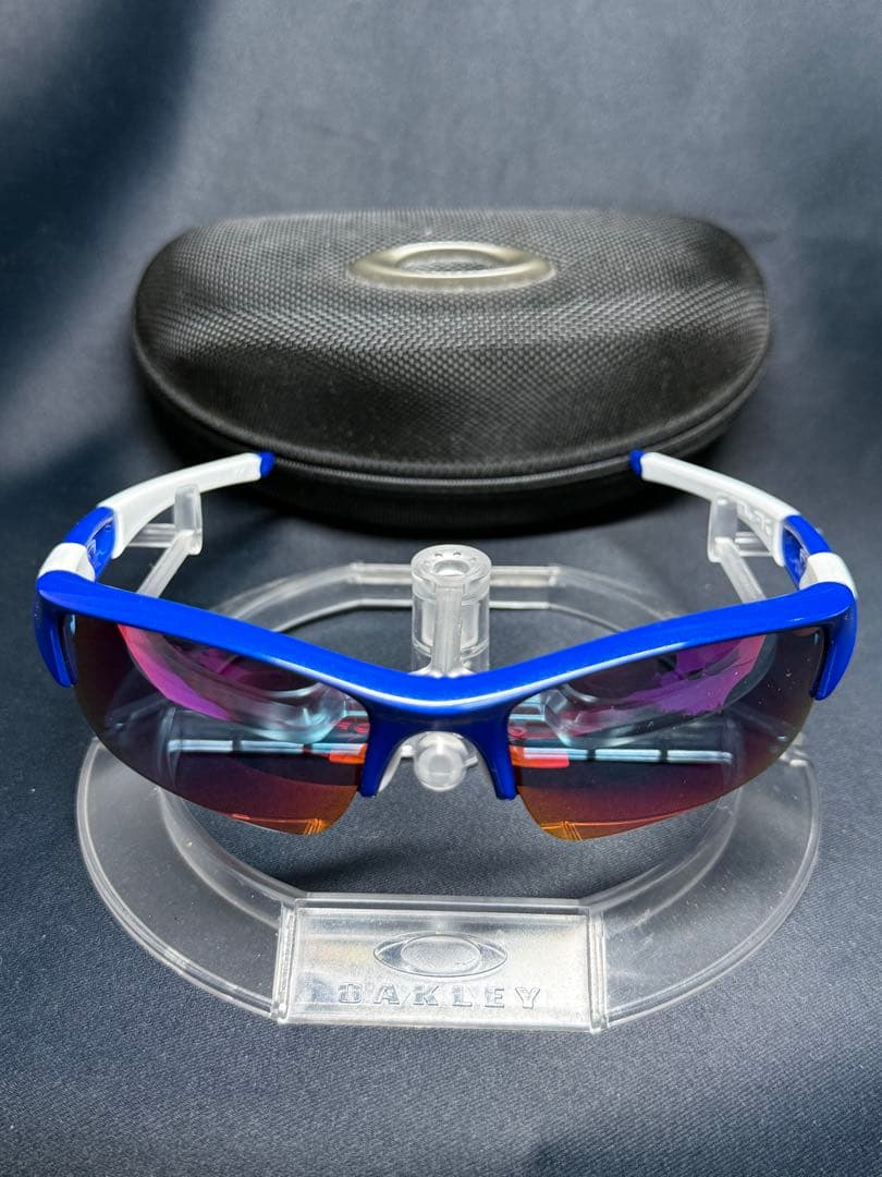 ☆オークリー☆フラックジャケット☆Team Blue☆スペシャルコレクション☆