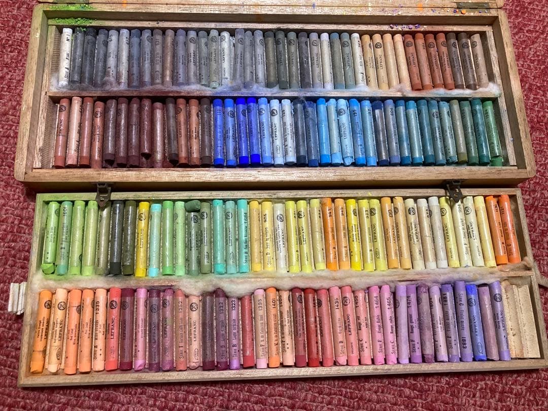 Lefranc Pastels Tendres Surfins フランス製
