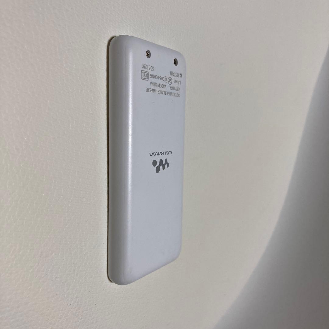 急遽売ります。SONY ウォークマン　NW-S315 16GB ホワイト　白