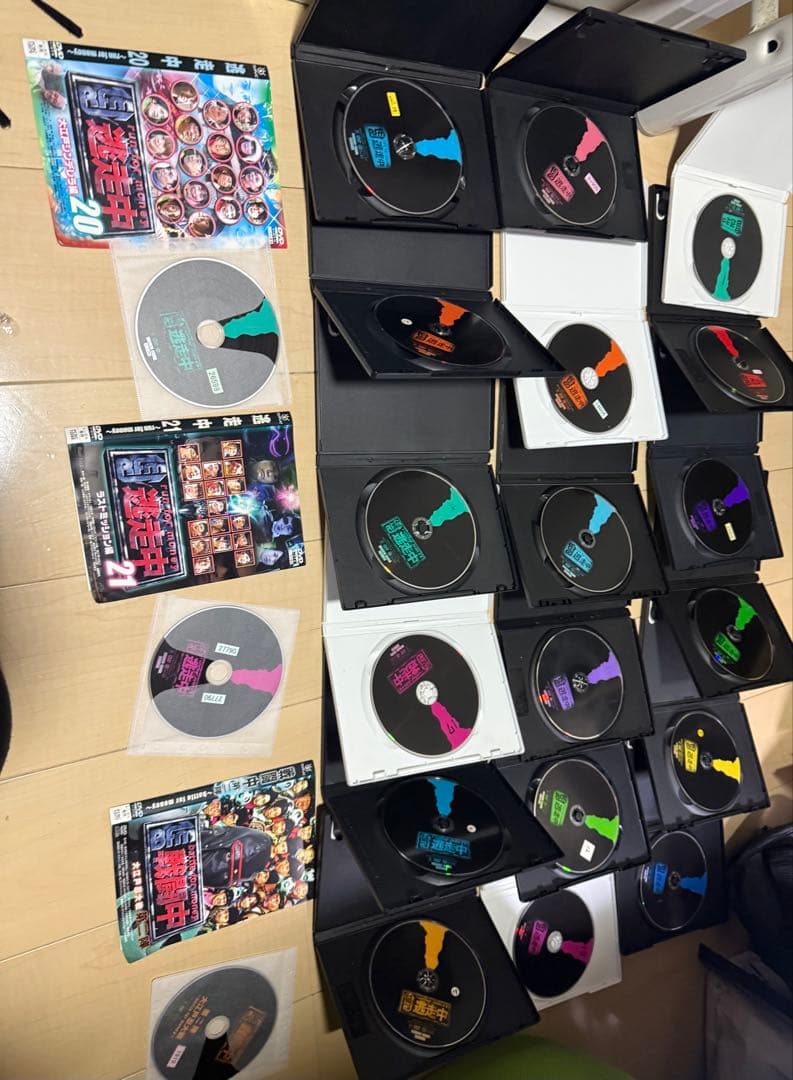 逃走中＆戦闘中レンタル落ちDVD 21本セット