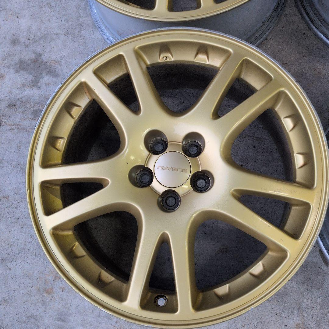 スバル純正アルミホイール インプレッサ　WRX GDB 17インチ　4枚