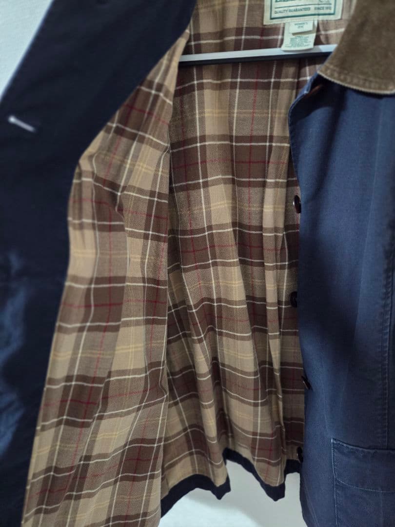 L.L.Bean ネイビー フィールドコート　ハンティングジャケット